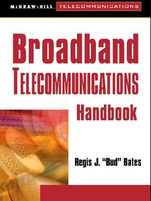 cover image of Broadband Telecommunications Handbook